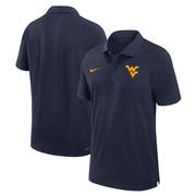 West Virginia Nike Dri-Fit Woven Polo